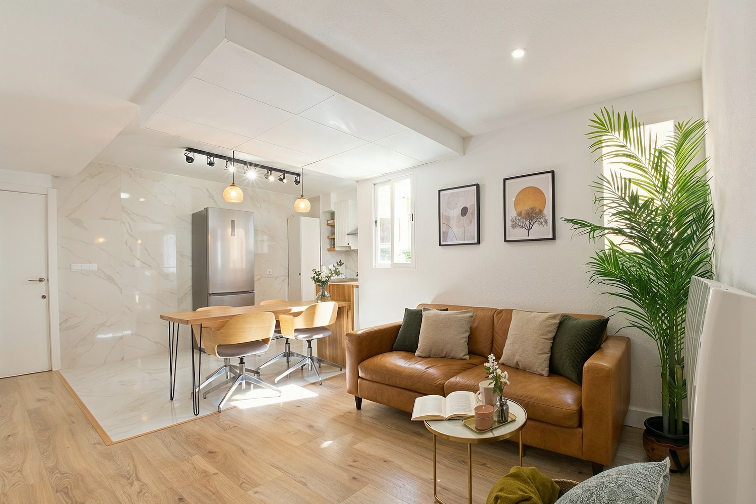Salón de un apartamento ABAL en Alicante