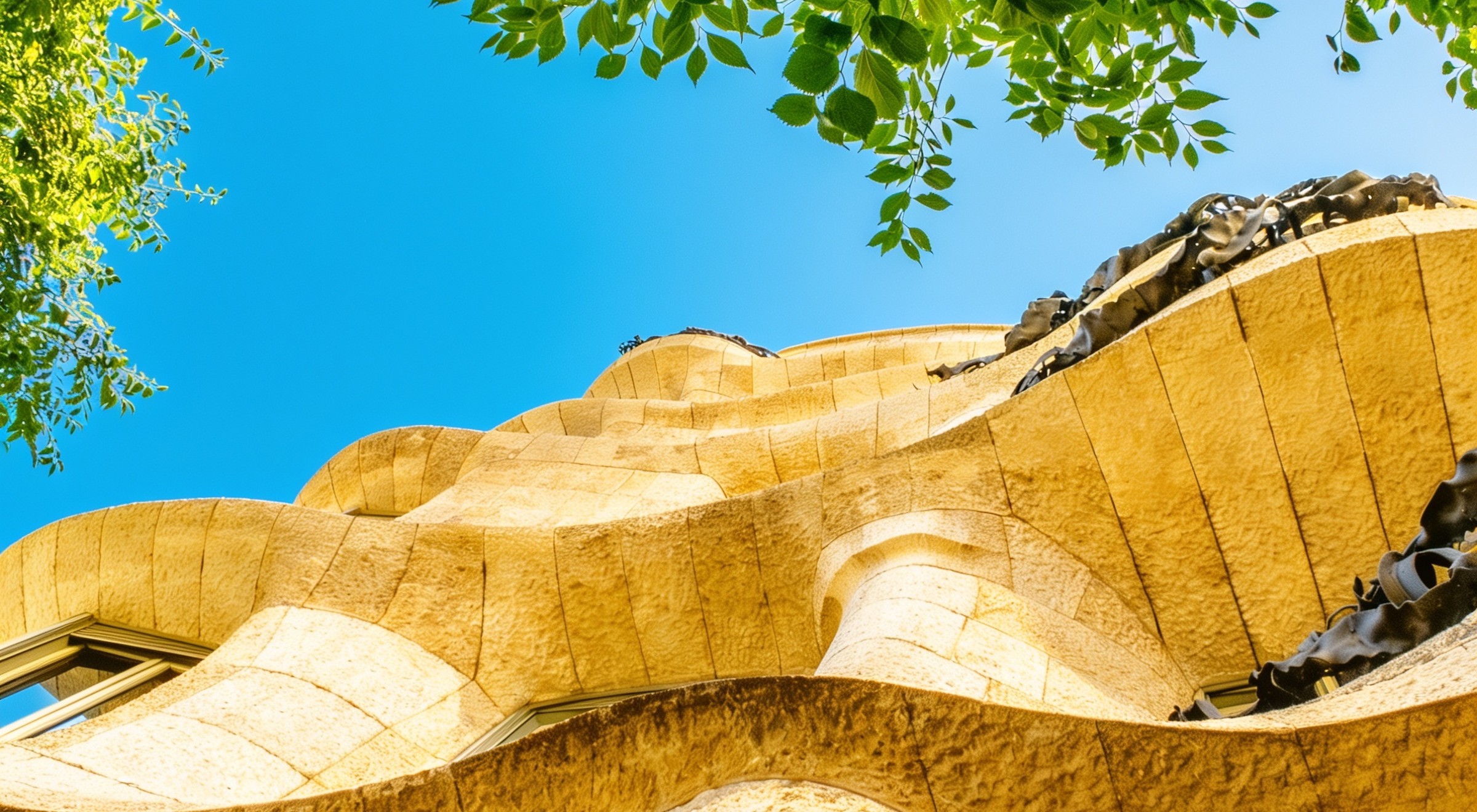 Azotea de La Pedrera de Gaudí, Barcelona